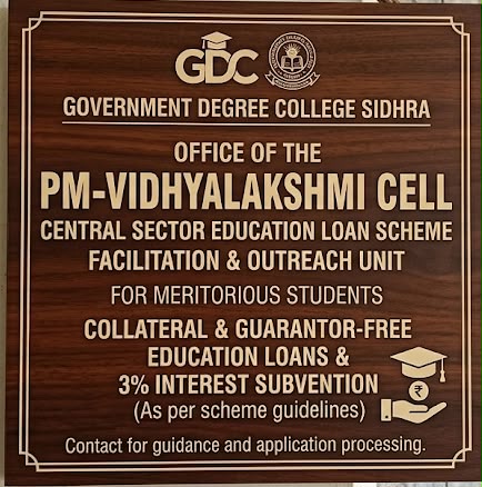 'Implementation of Central Sector Education Loan Scheme- PM Vidyalaxmi PM -USP CSIS and CGFSEL'